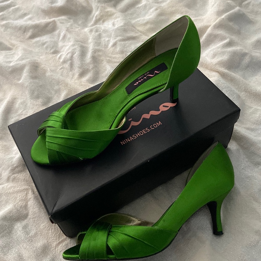 Nina Shoes-apple green